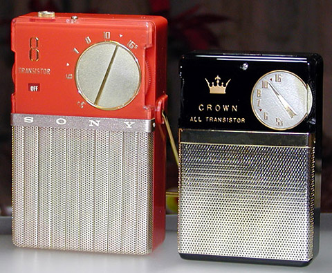 Crown TR-333 & Sony TR-86