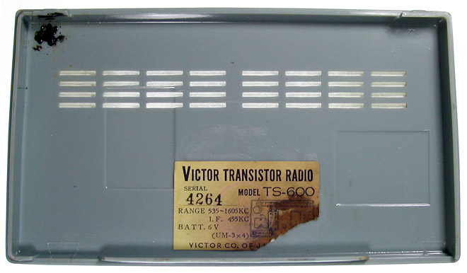 TS-600 INTL product label
